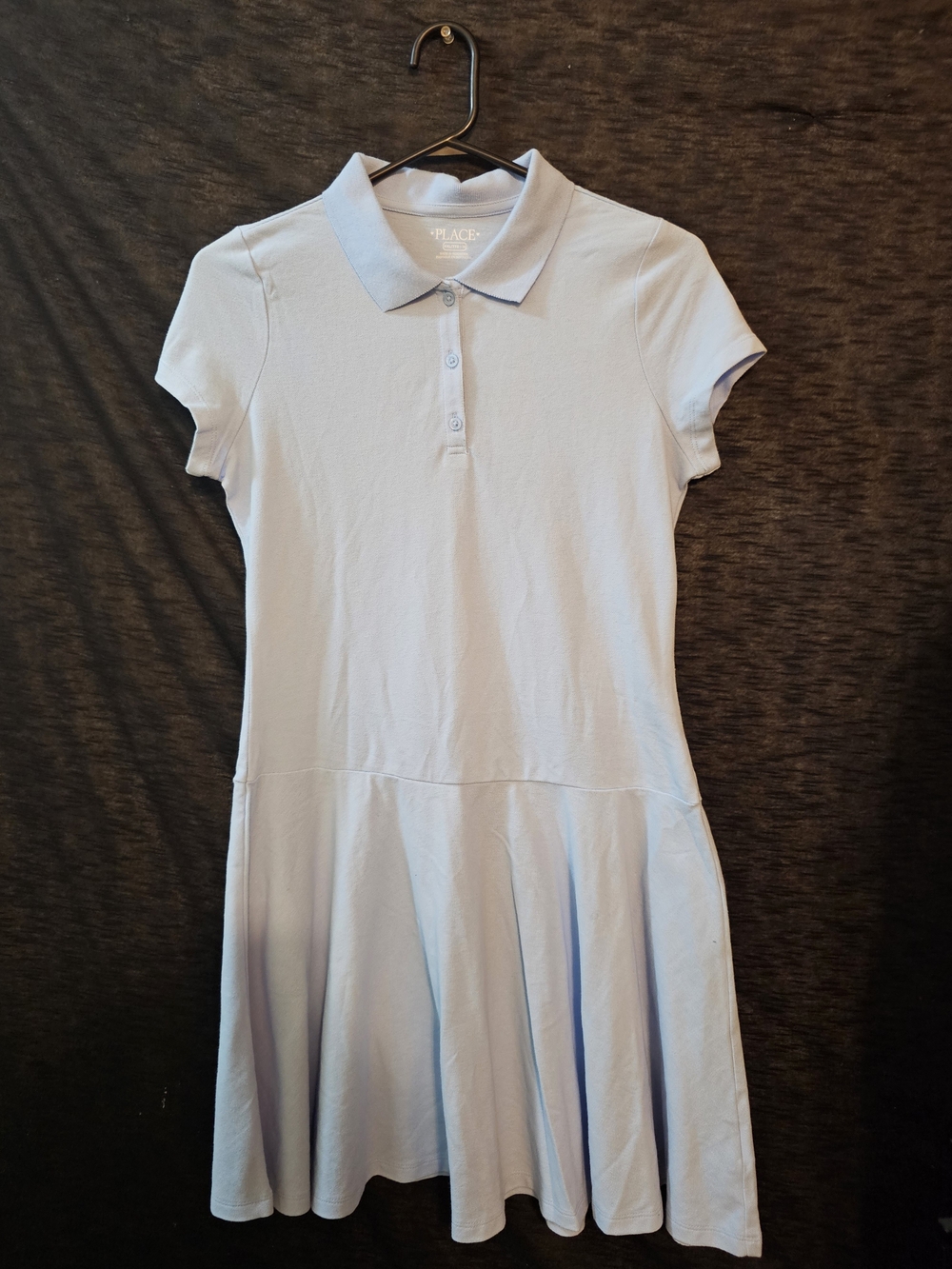 The Children's Place Light Blue Polo Dress